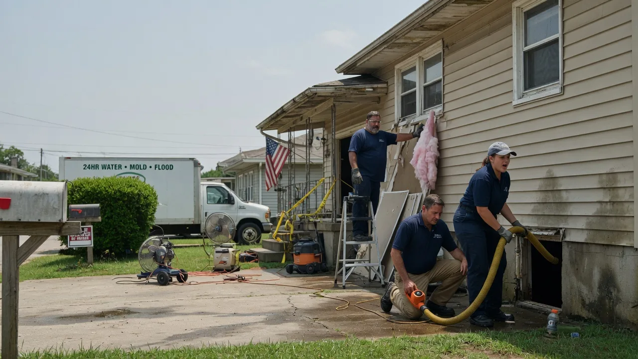 Water Damage Repair in Coleman, TX near me